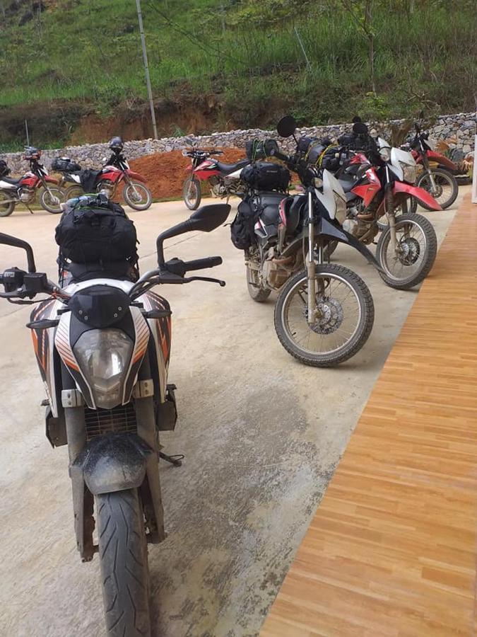 Điểm dừng chân Cán Tỷ Ha Giang Esterno foto