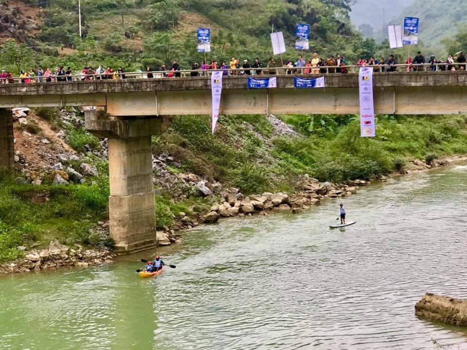 Điểm dừng chân Cán Tỷ Ha Giang Esterno foto