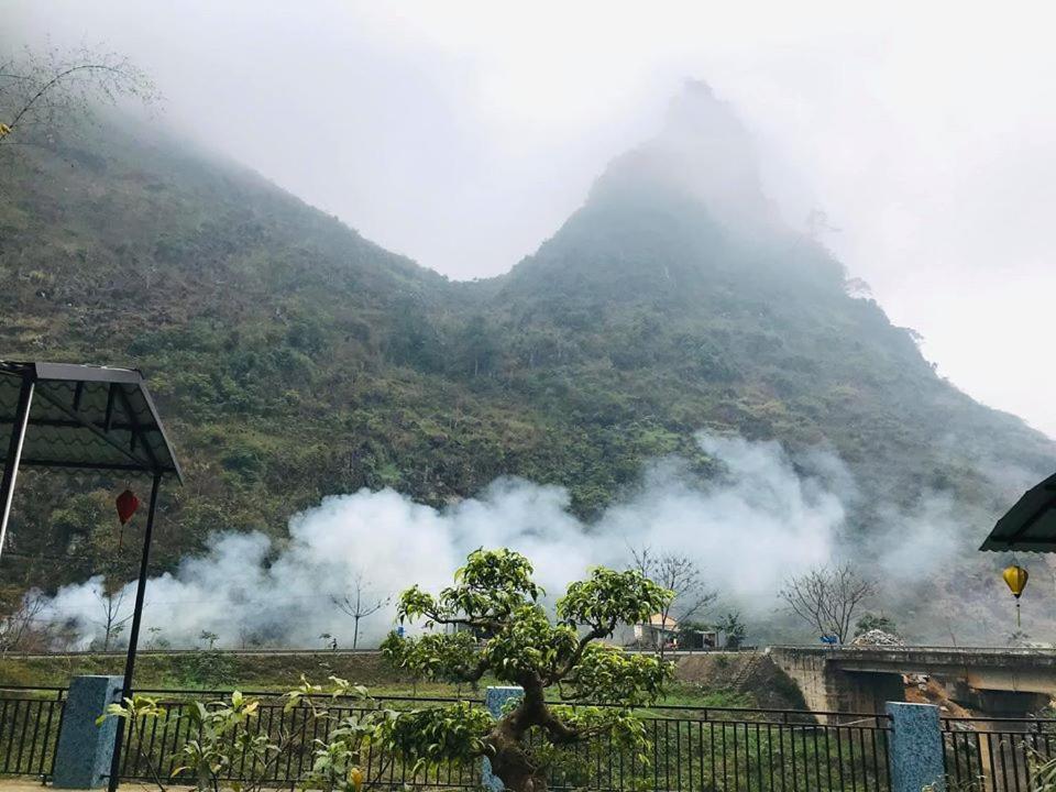 Điểm dừng chân Cán Tỷ Ha Giang Esterno foto