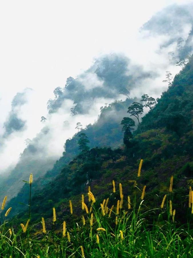 Điểm dừng chân Cán Tỷ Ha Giang Esterno foto