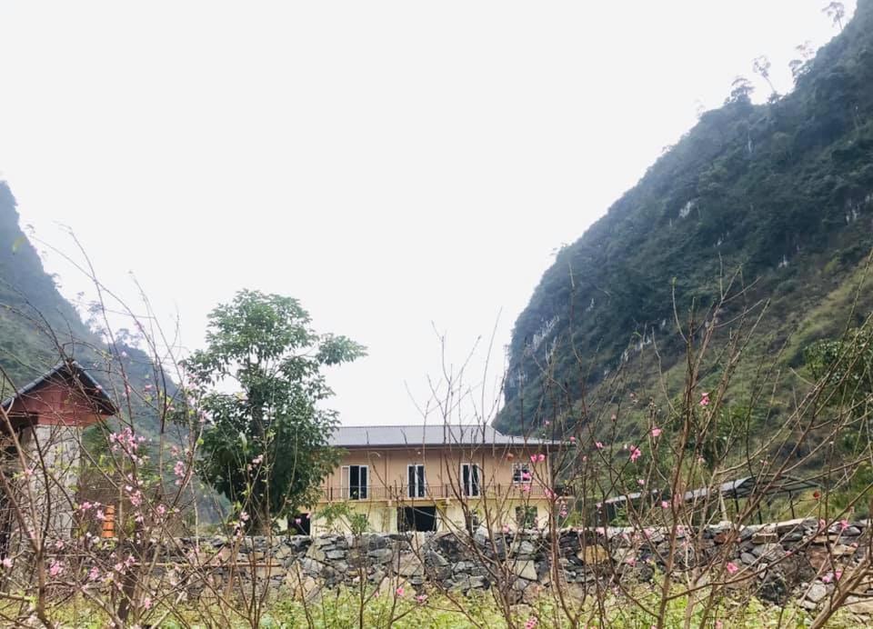 Điểm dừng chân Cán Tỷ Ha Giang Esterno foto