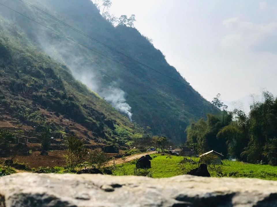 Điểm dừng chân Cán Tỷ Ha Giang Esterno foto