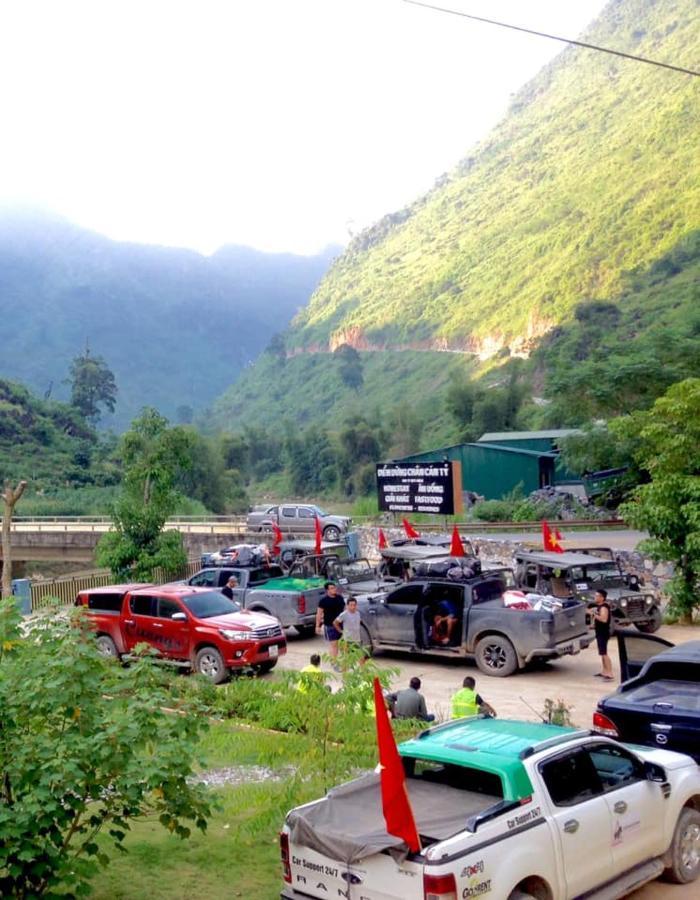 Điểm dừng chân Cán Tỷ Ha Giang Esterno foto
