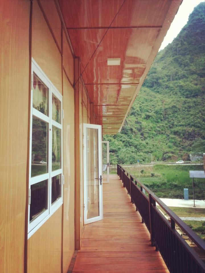 Điểm dừng chân Cán Tỷ Ha Giang Esterno foto